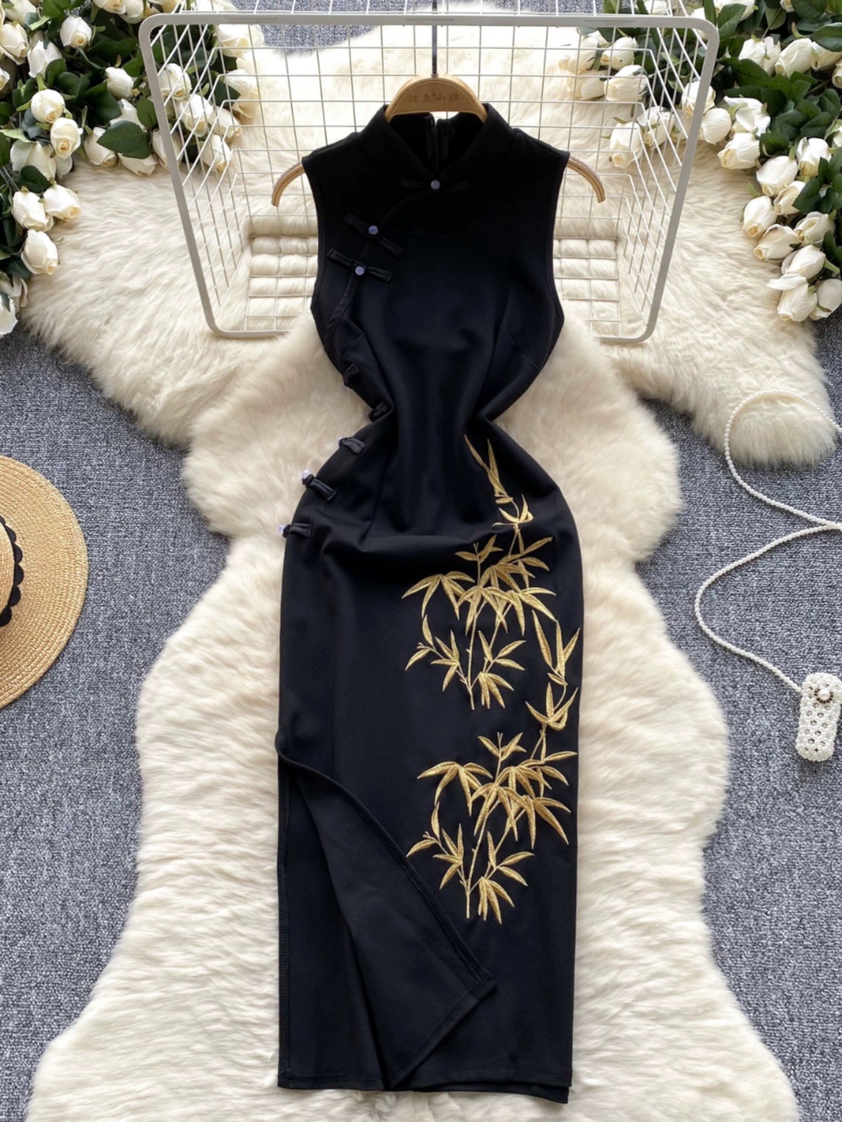 Ready for slay qipao dress Q195 images